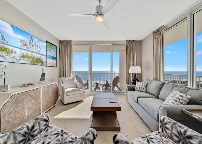 Apartment Bristol 710- Endless Beachfront Views 7th Floor Wrap Around Balcony Gulf Shores