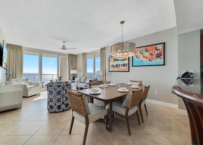 Apartment Bristol 710- Endless Beachfront Views 7th Floor Wrap Around Balcony Gulf Shores